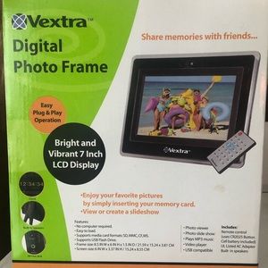 Vextra Digital Photo Frame Brand New